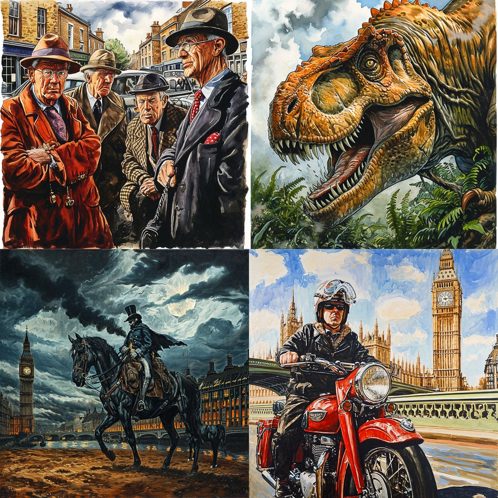 Стиль - Peter Brookes