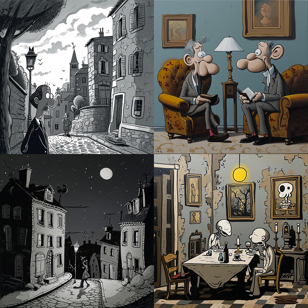 Стиль - Philippe Geluck