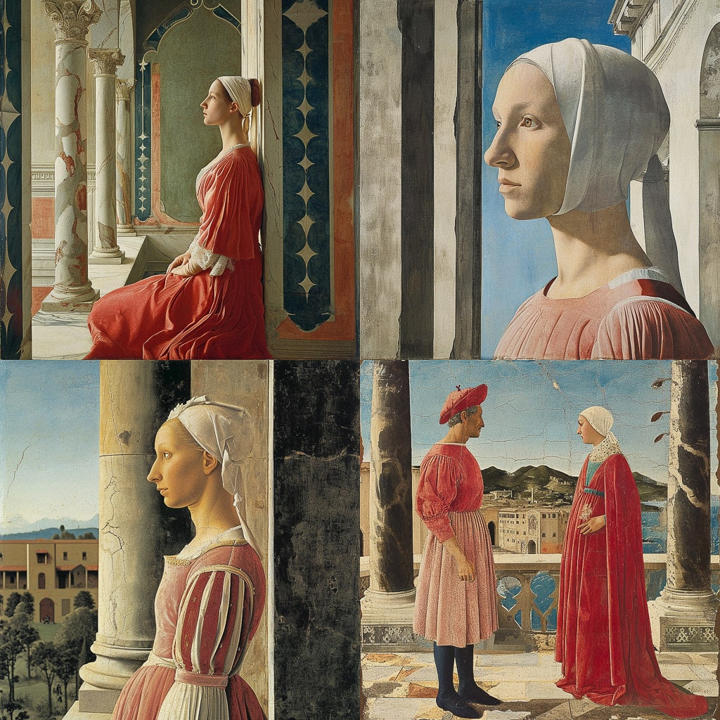 Стиль - Piero della Francesca
