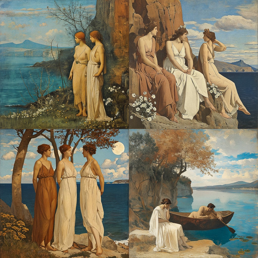Стиль - Pierre Puvis de Chavannes