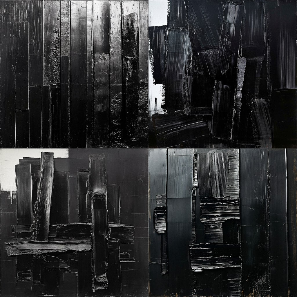 Стиль - Pierre Soulages