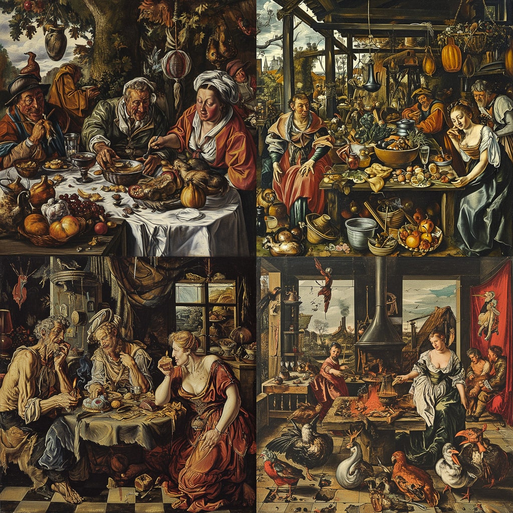 Стиль - Pieter Aertsen