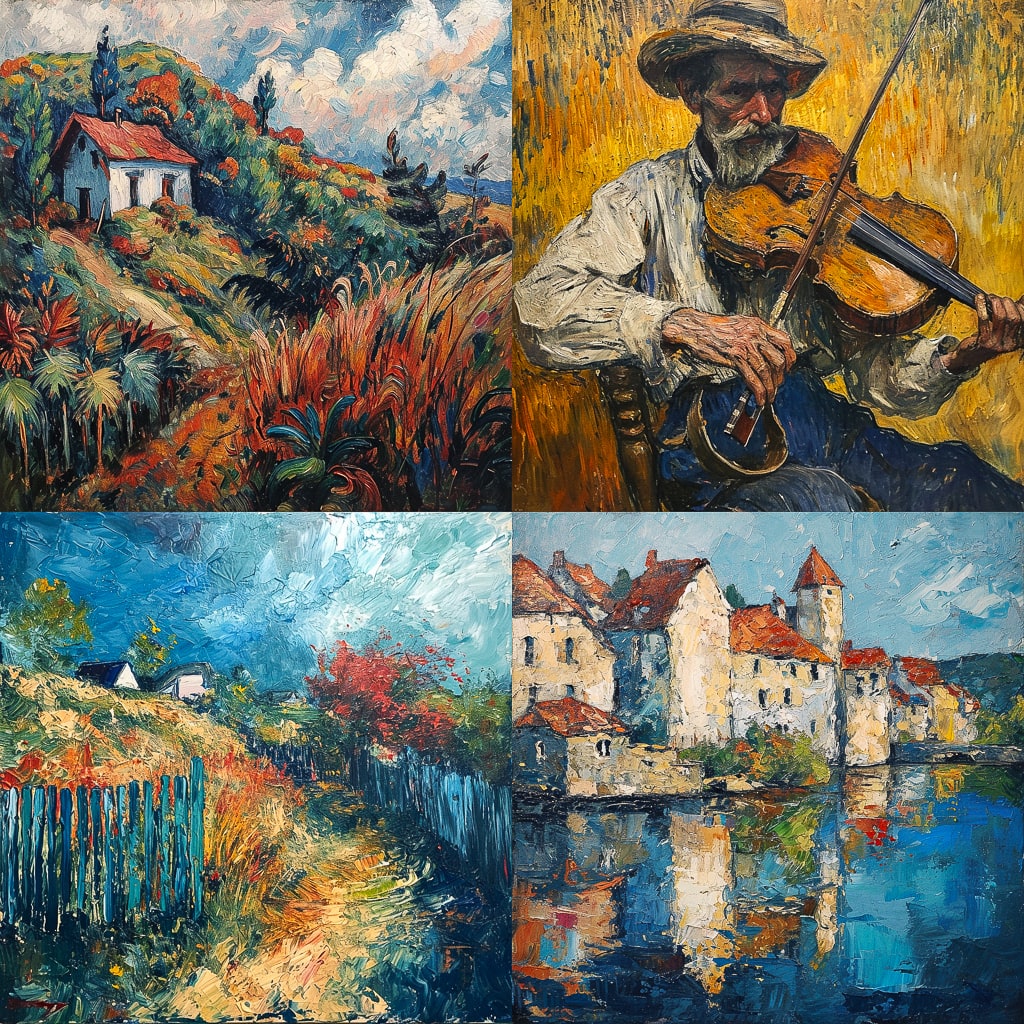 Стиль - Post-impressionism