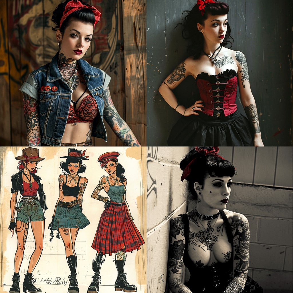 Стиль - Psychobilly fashion