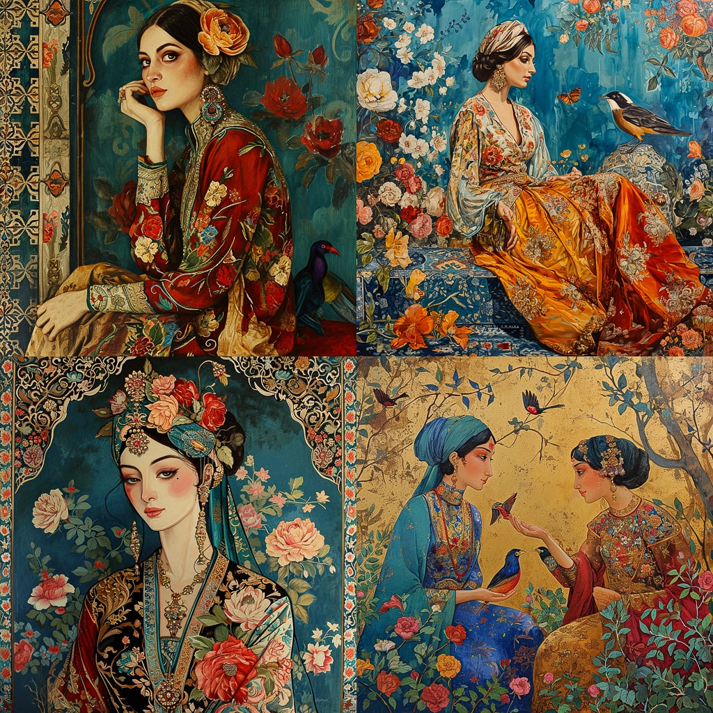 Стиль - Qajar art