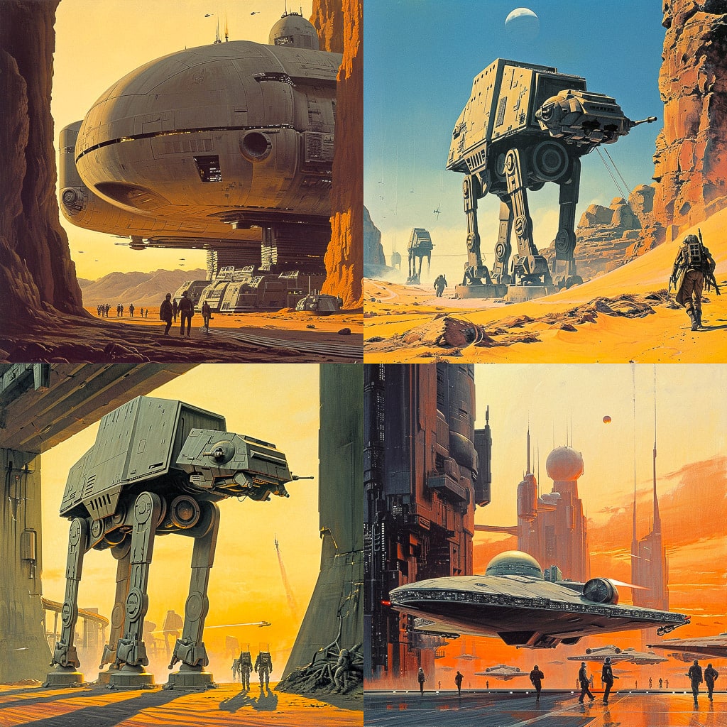 Стиль - Ralph McQuarrie