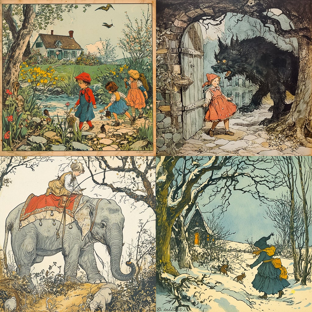 Стиль - Randolph Caldecott