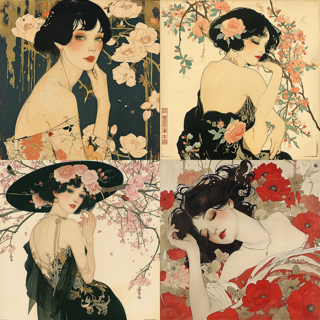 Стиль - Raphael Kirchner