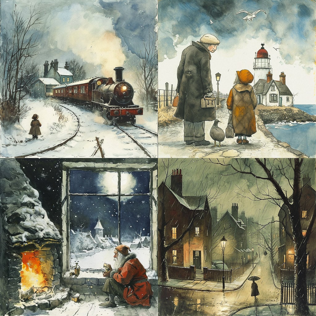 Стиль - Raymond Briggs