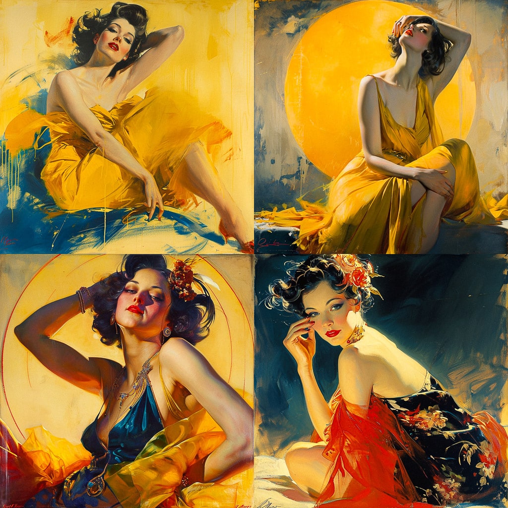 Стиль - Rolf Armstrong