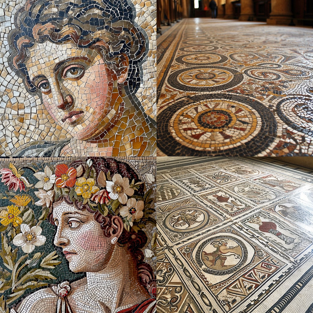 Стиль - Roman mosaic