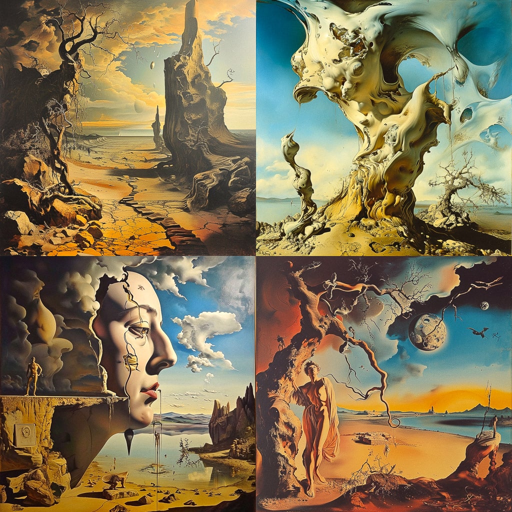 Стиль - Salvador Dali