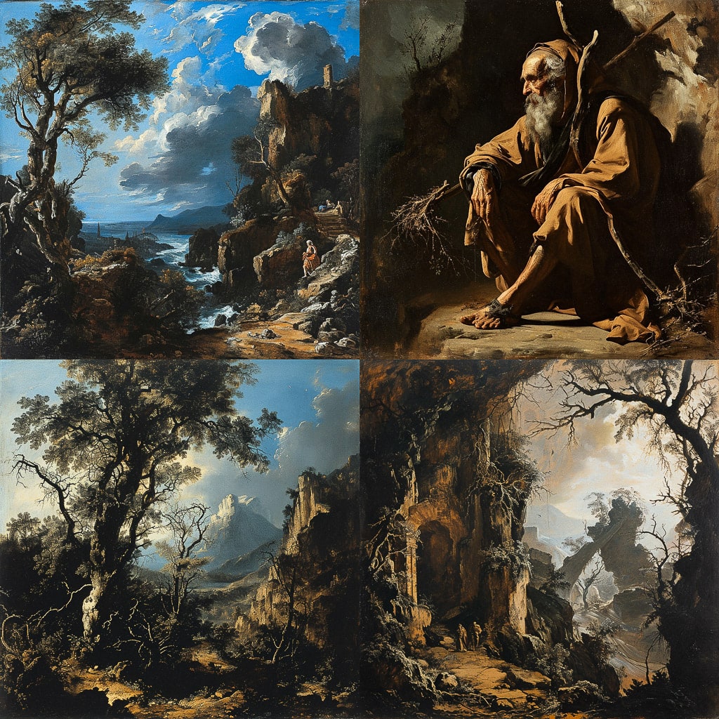 Стиль - Salvator Rosa