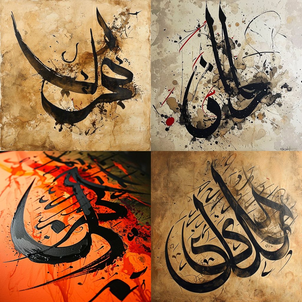 Стиль - Sama Calligraphy