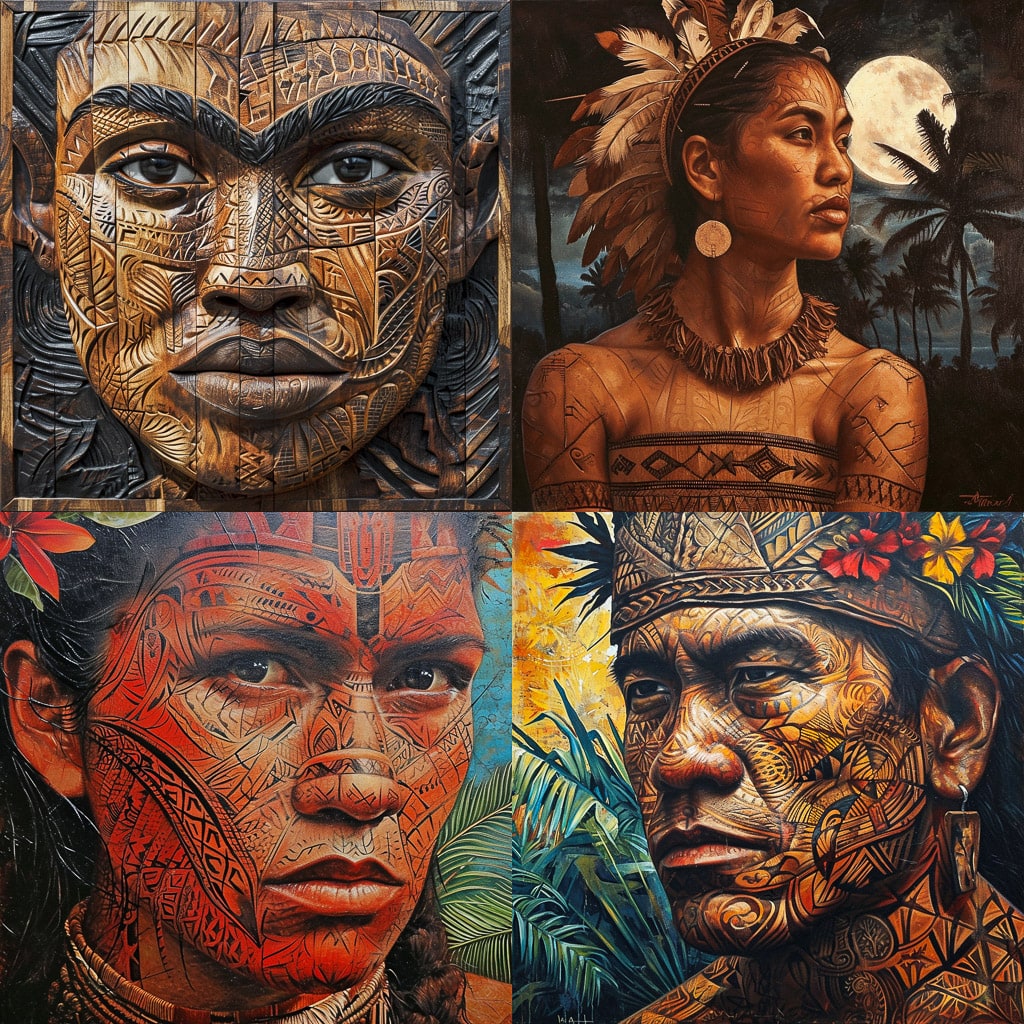 Стиль - Samoan art