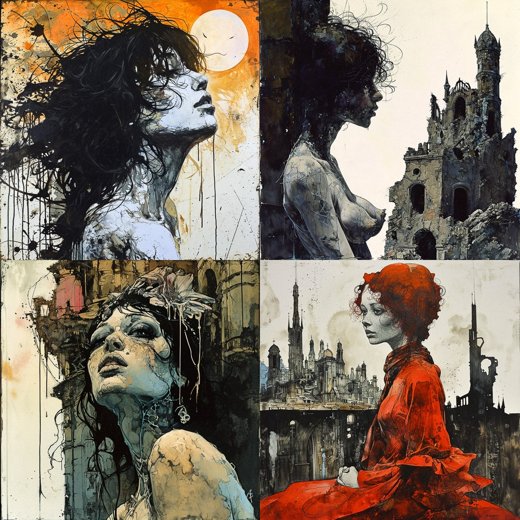Стиль - Sergio Toppi