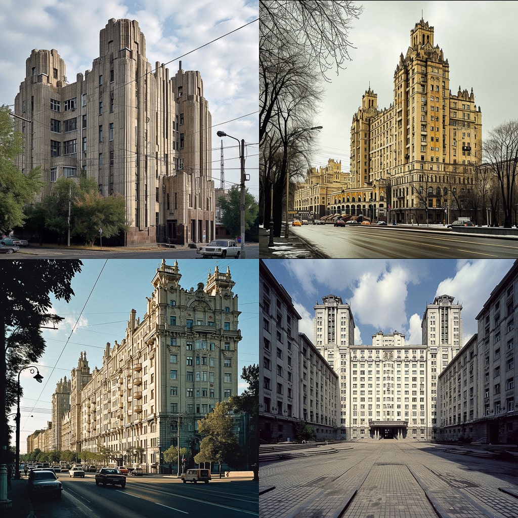 Стиль - Stalinist architecture