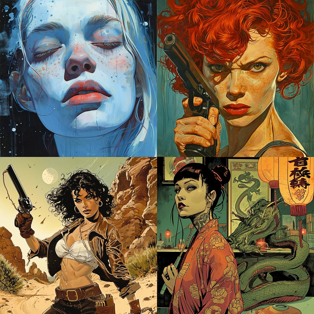 Стиль - Steve Dillon