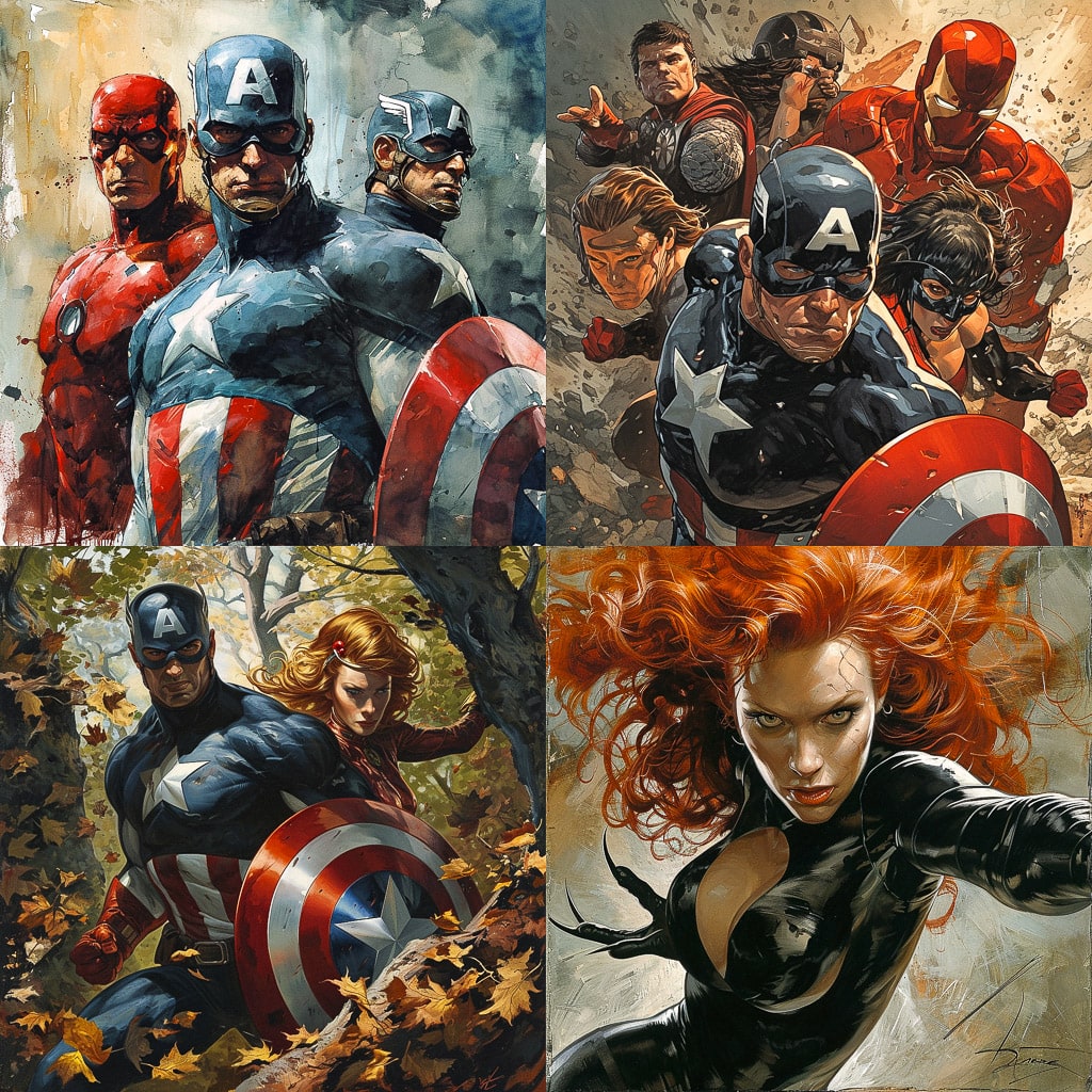 Стиль - Steve McNiven