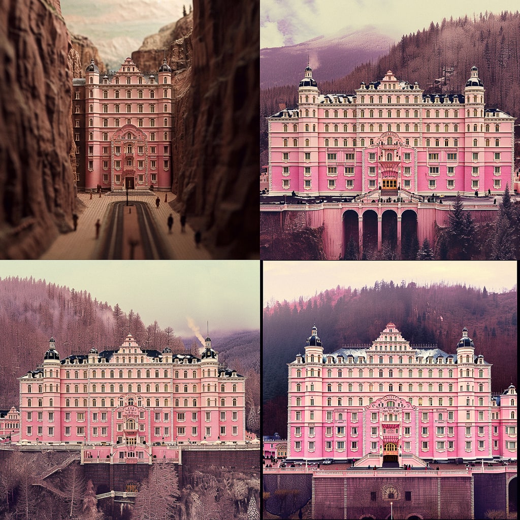 Стиль - The Grand Budapest Hotel