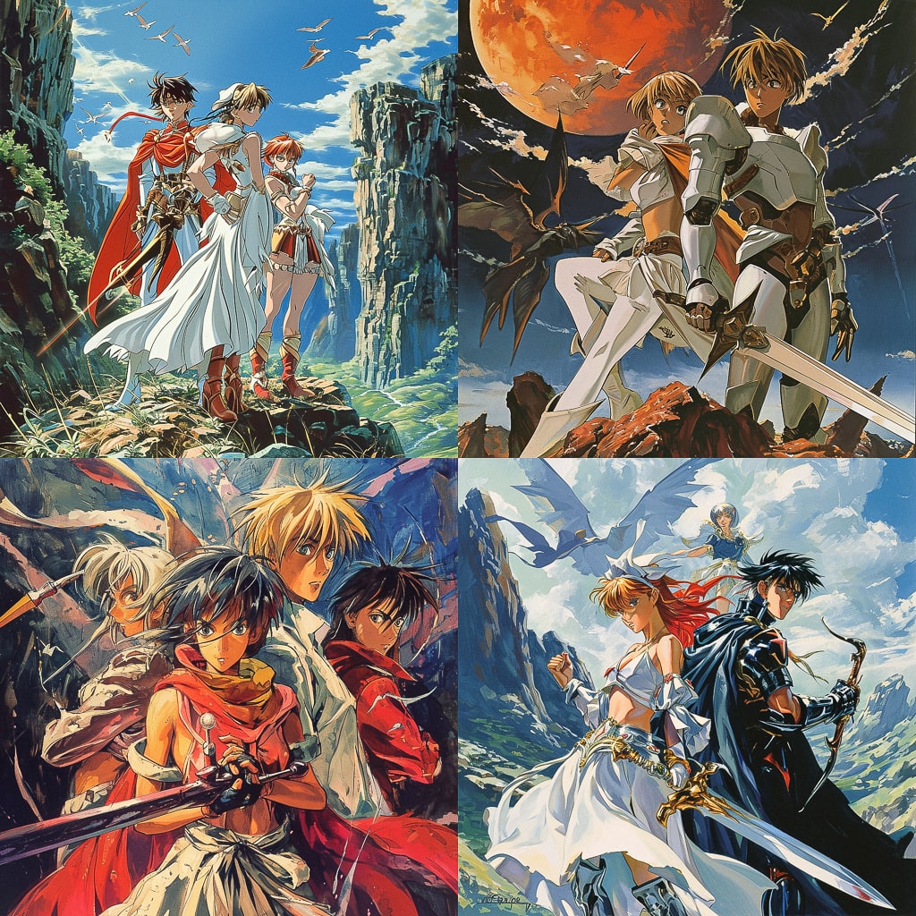 Стиль - The Vision of Escaflowne