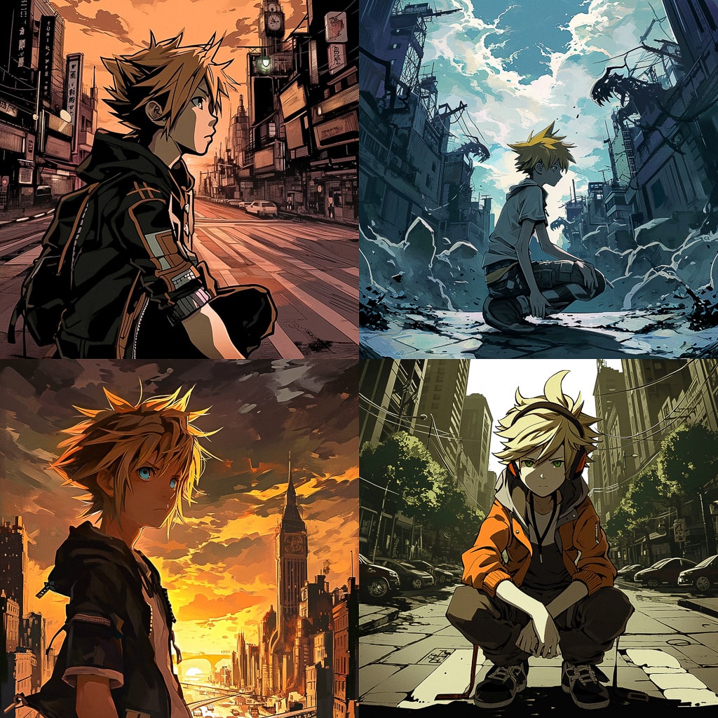 Стиль - The World Ends With You