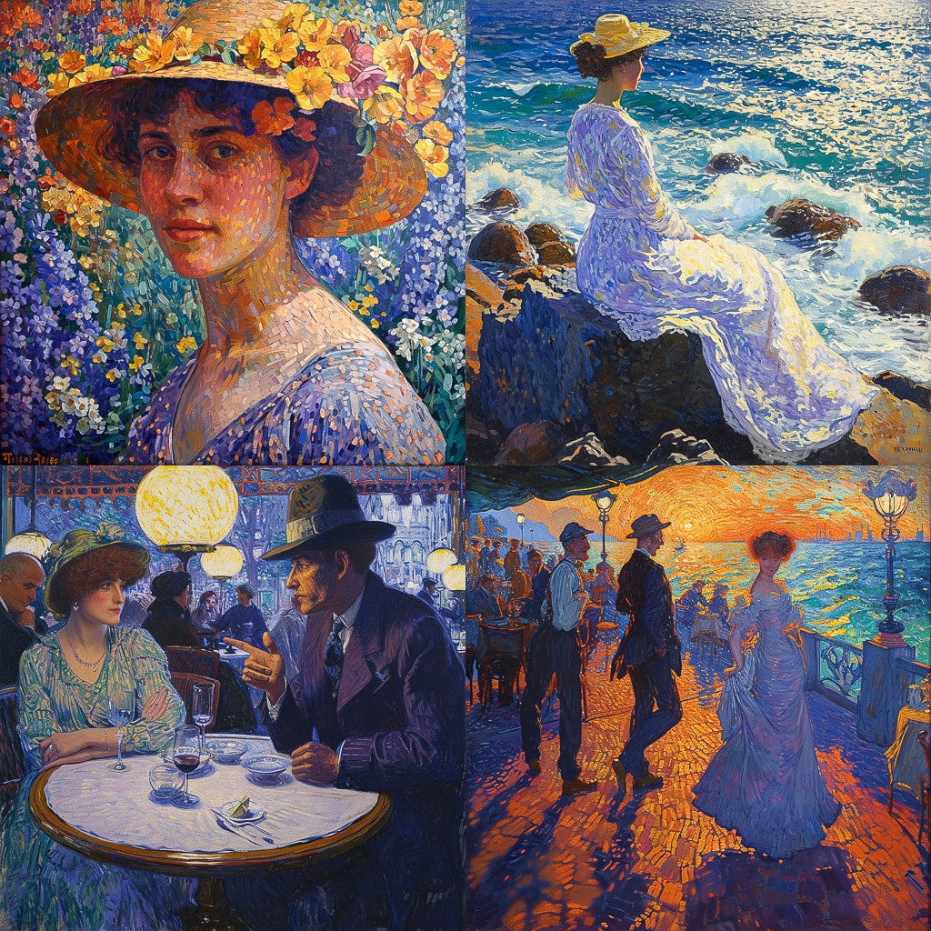 Стиль - Theo van Rysselberghe