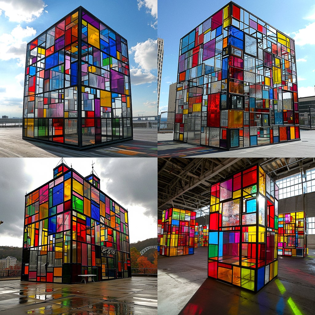 Стиль - Tom Fruin