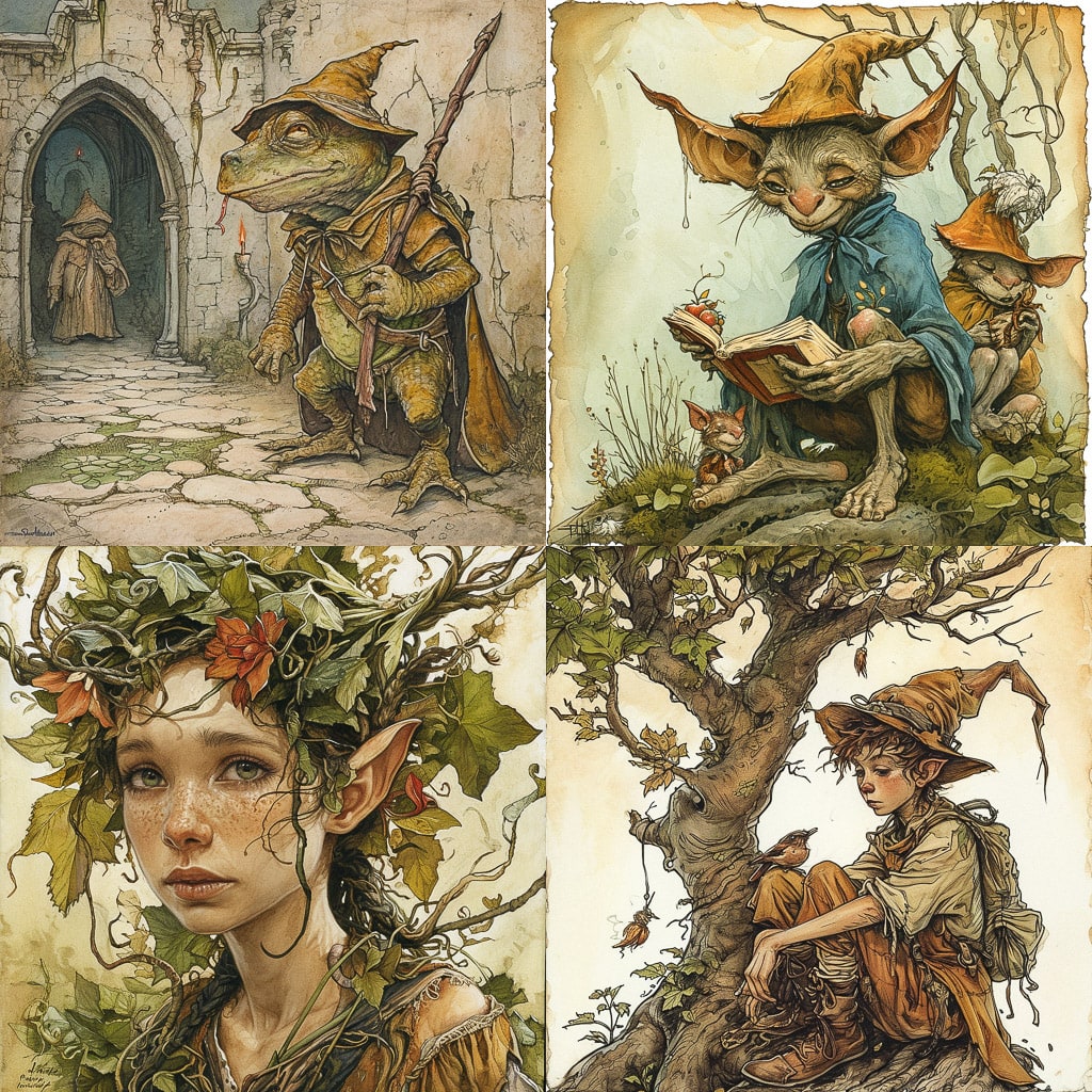 Стиль - Tony DiTerlizzi