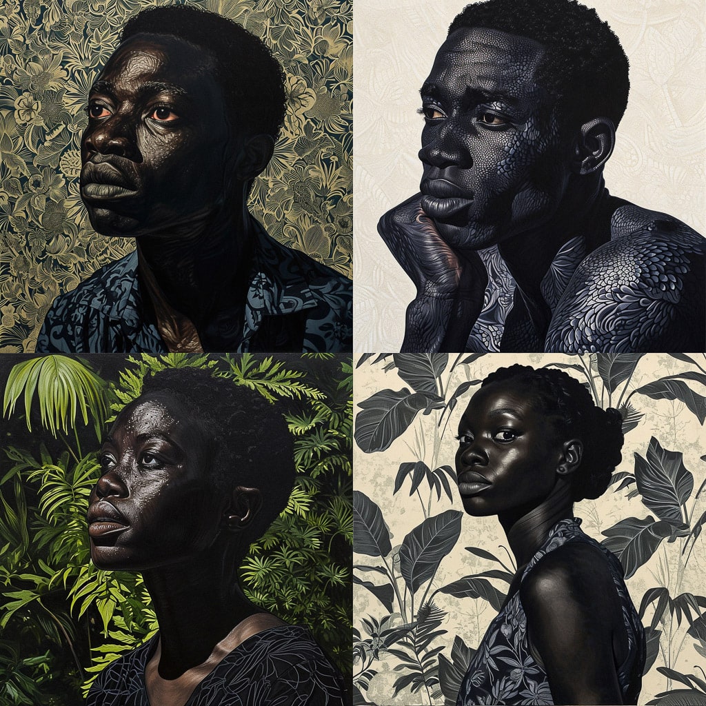 Стиль - Toyin Ojih Odutola