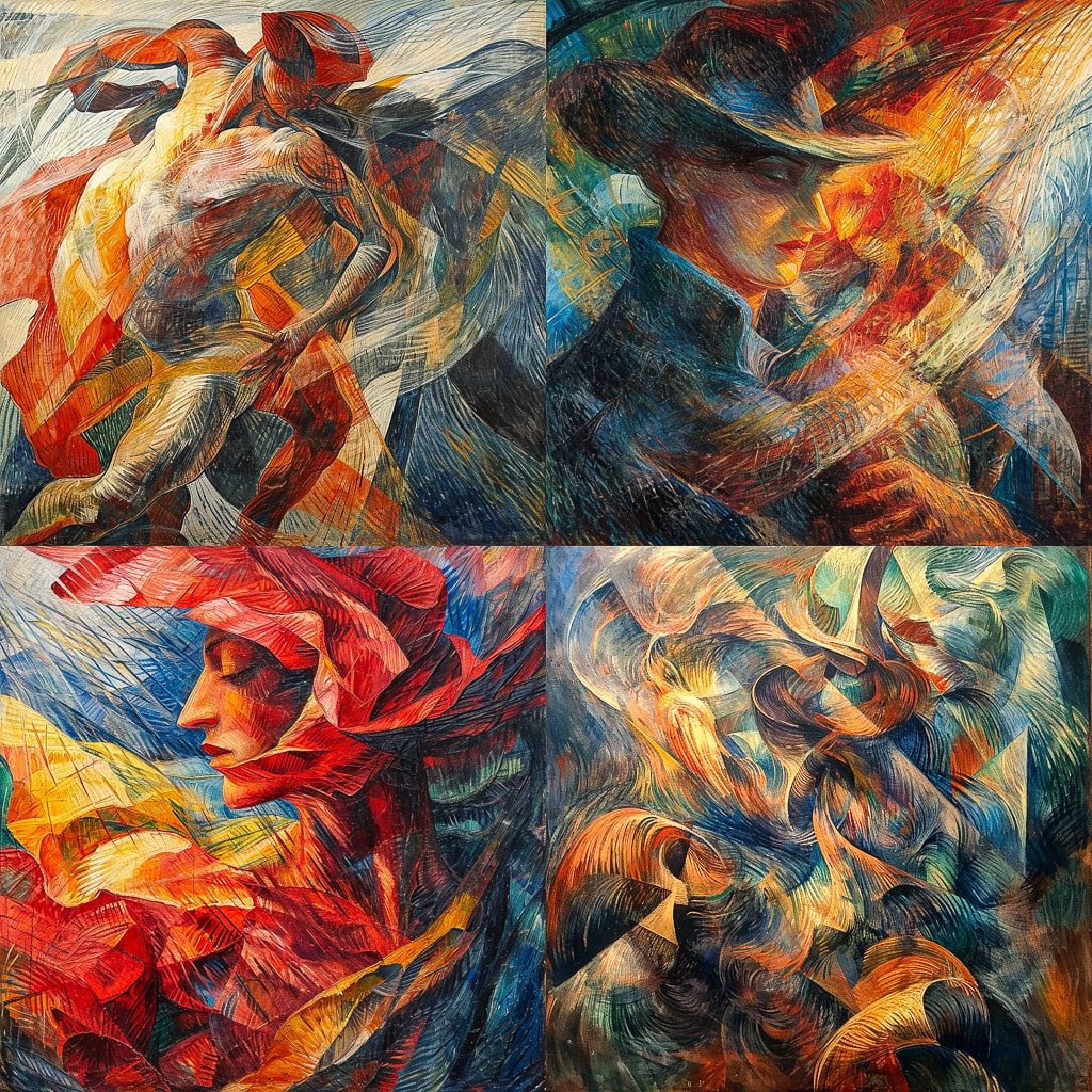 Стиль - Umberto Boccioni