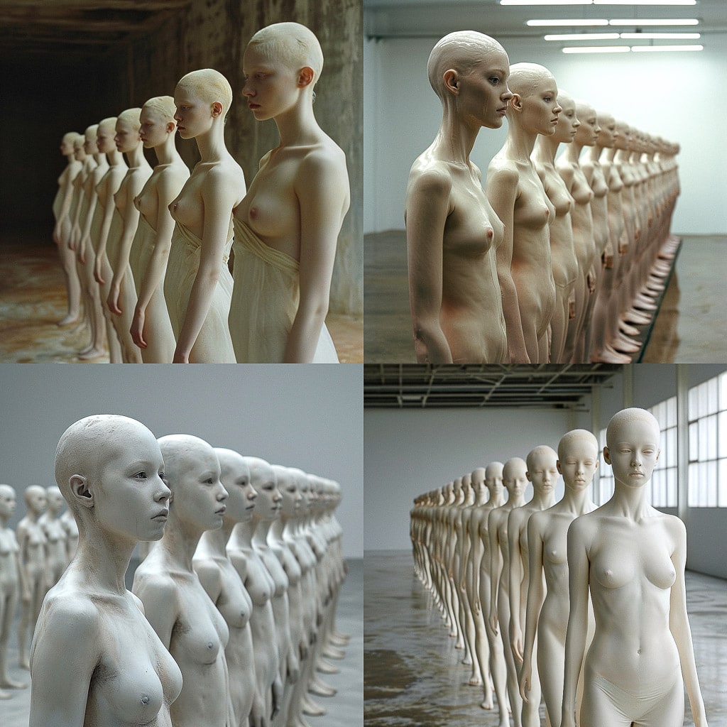 Стиль - Vanessa Beecroft