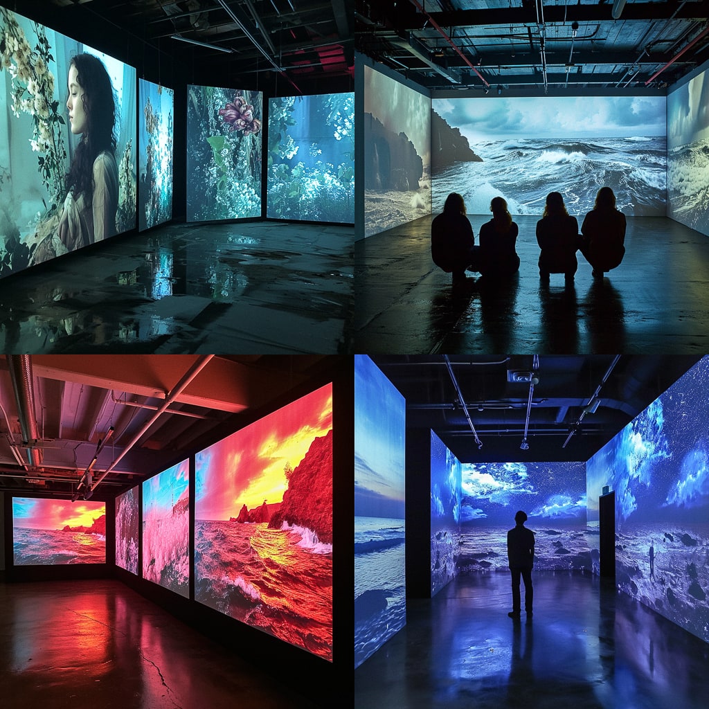 Стиль - Video installation