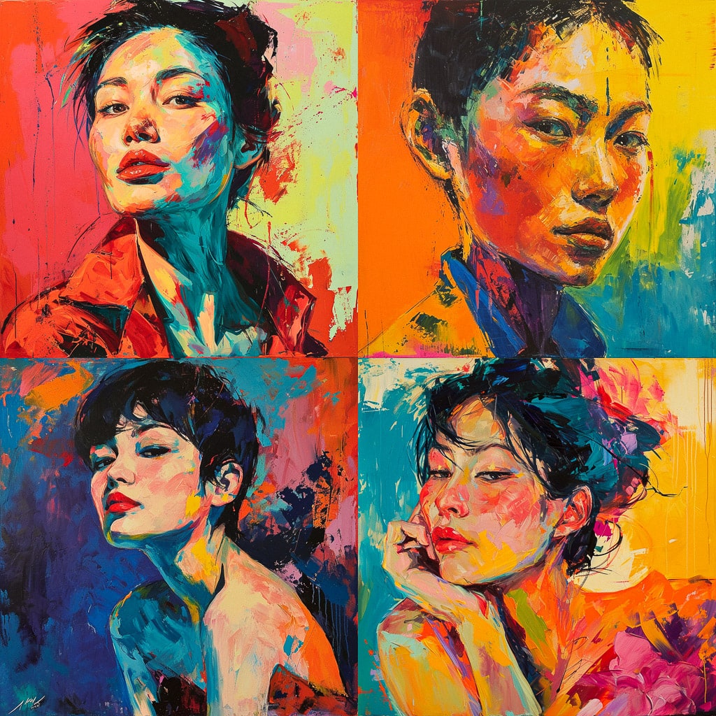 Стиль - Walasse Ting