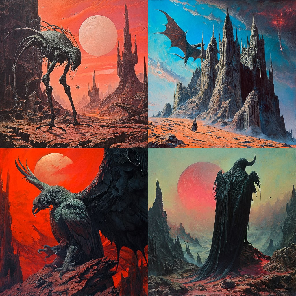 Стиль - Wayne Barlowe