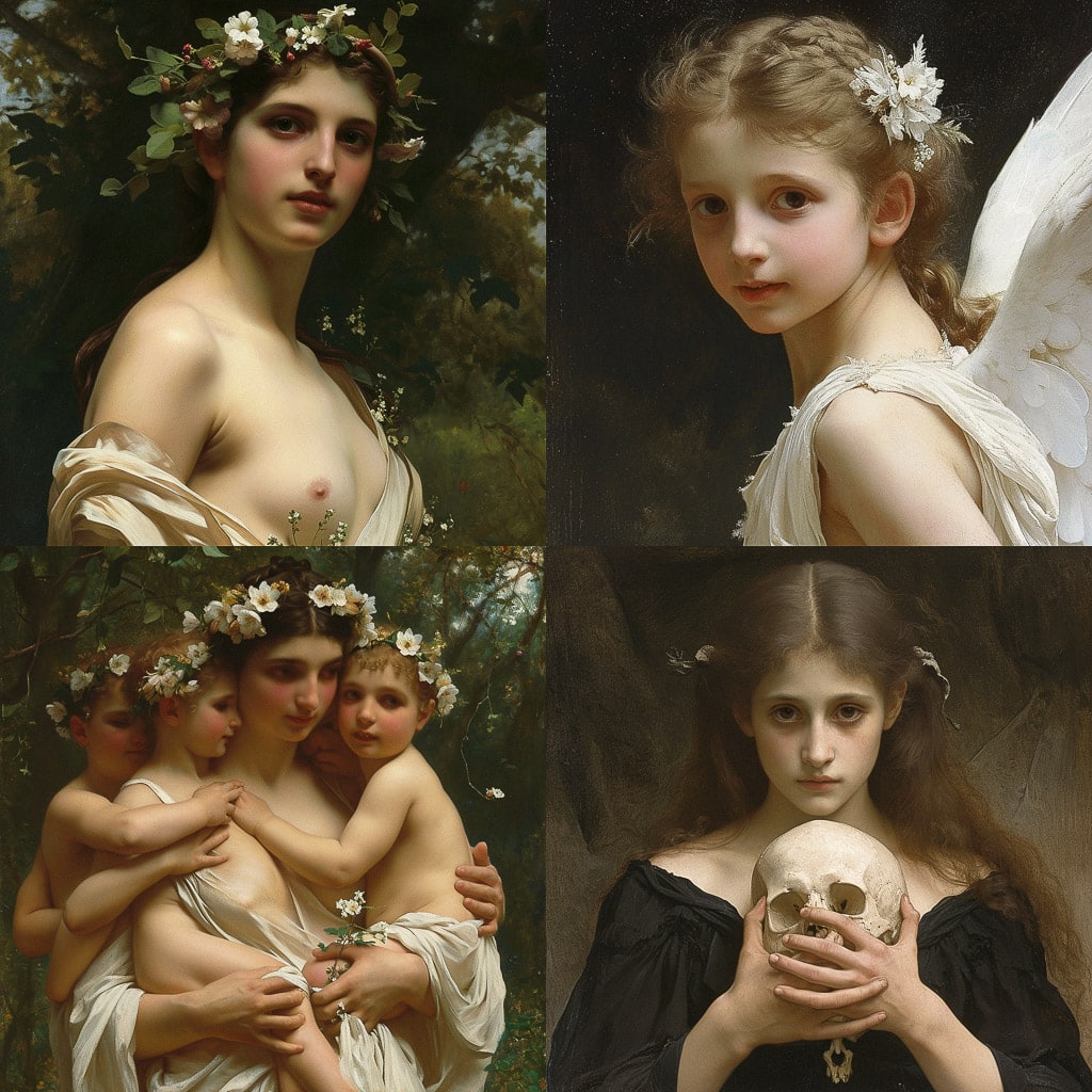 Стиль - William-Aldophe Bouguereau