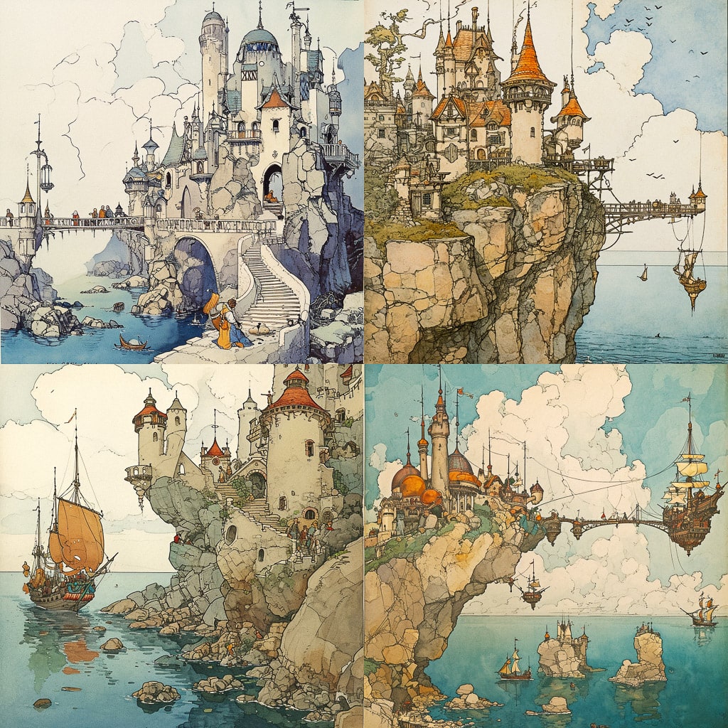 Стиль - William Heath Robinson