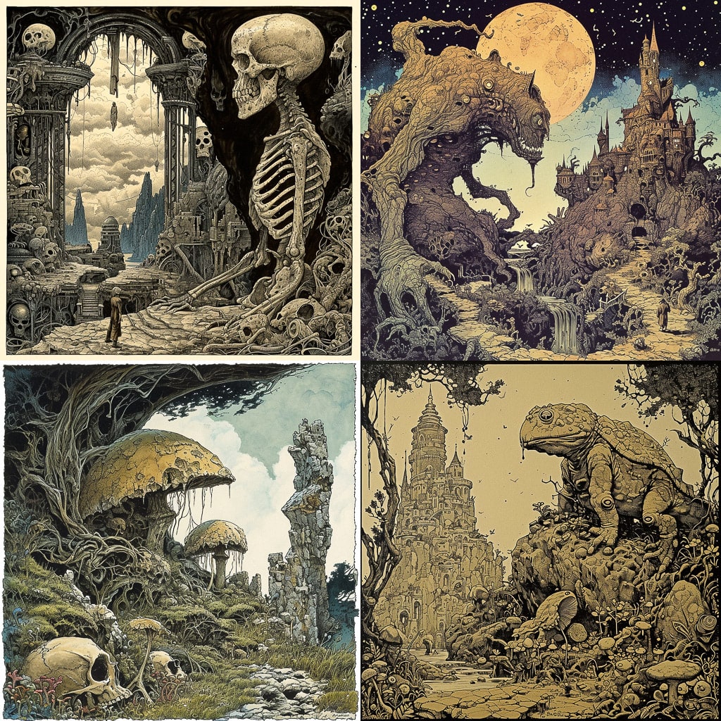 Стиль - William Stout