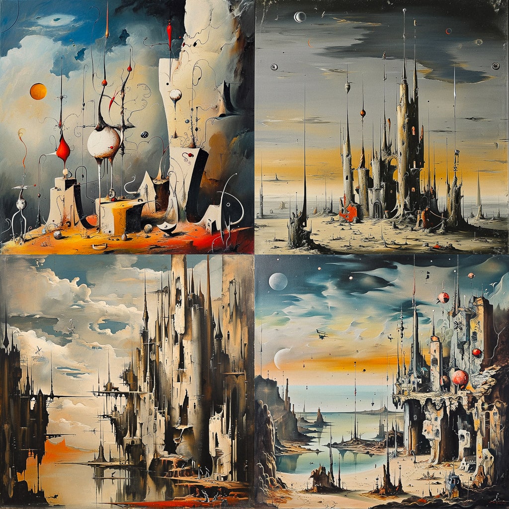 Стиль - Yves Tanguy