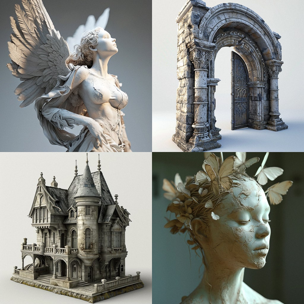 Стиль - 3D model