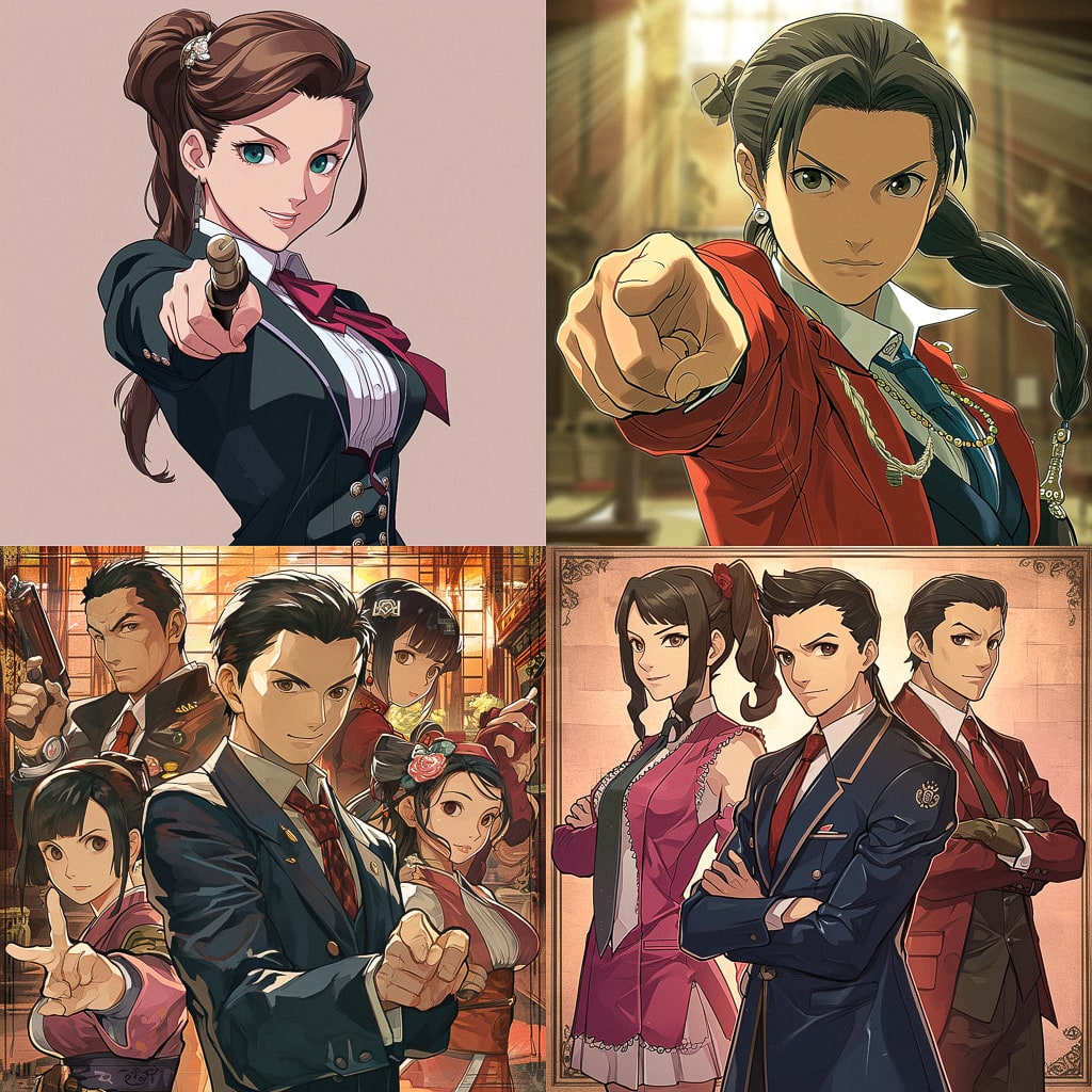 Стиль - Ace Attorney