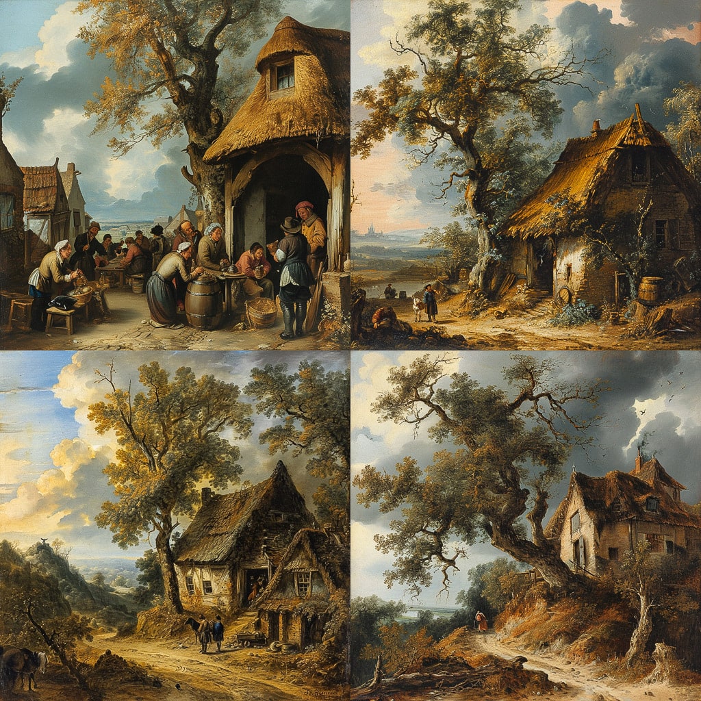 Стиль - Adriaen van Ostade