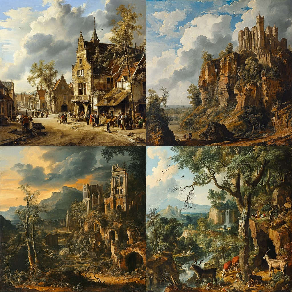 Стиль - Adriaen van Utrecht