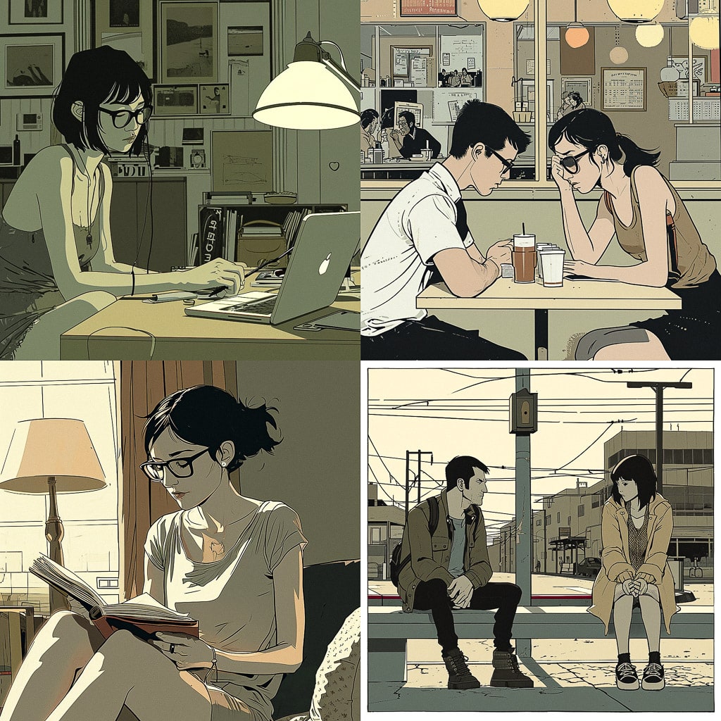 Стиль - Adrian Tomine