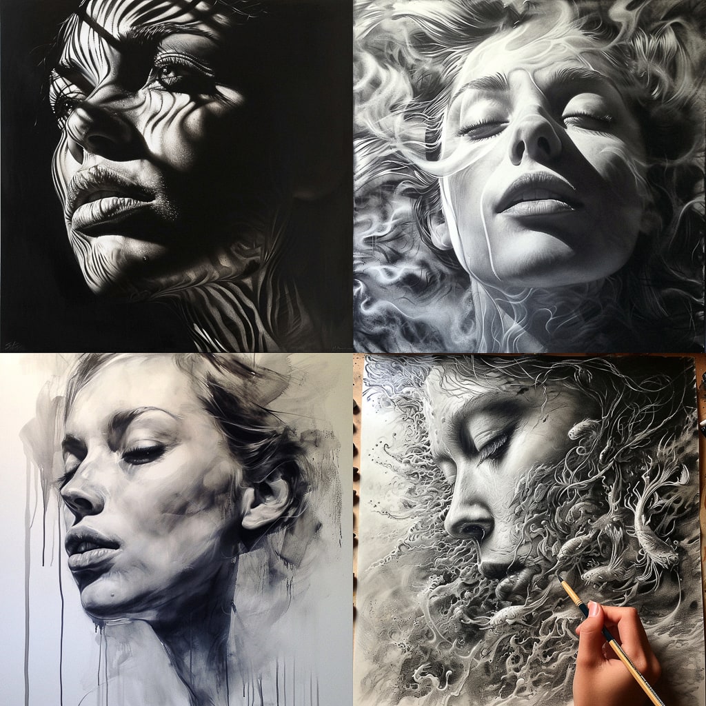 Стиль - Airbrush drawing