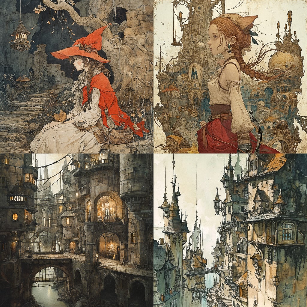 Стиль - Akihiko Yoshida