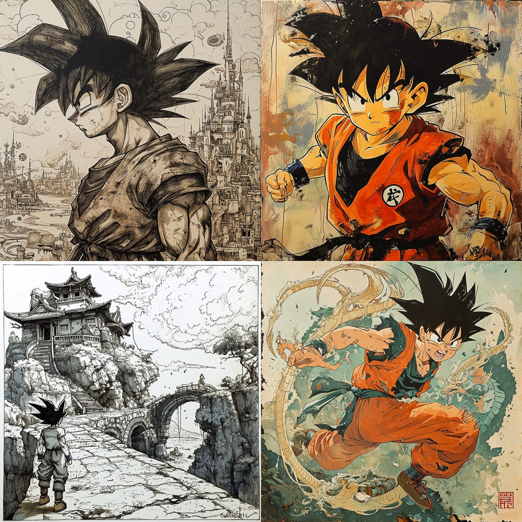 Стиль - Akira Toriyama