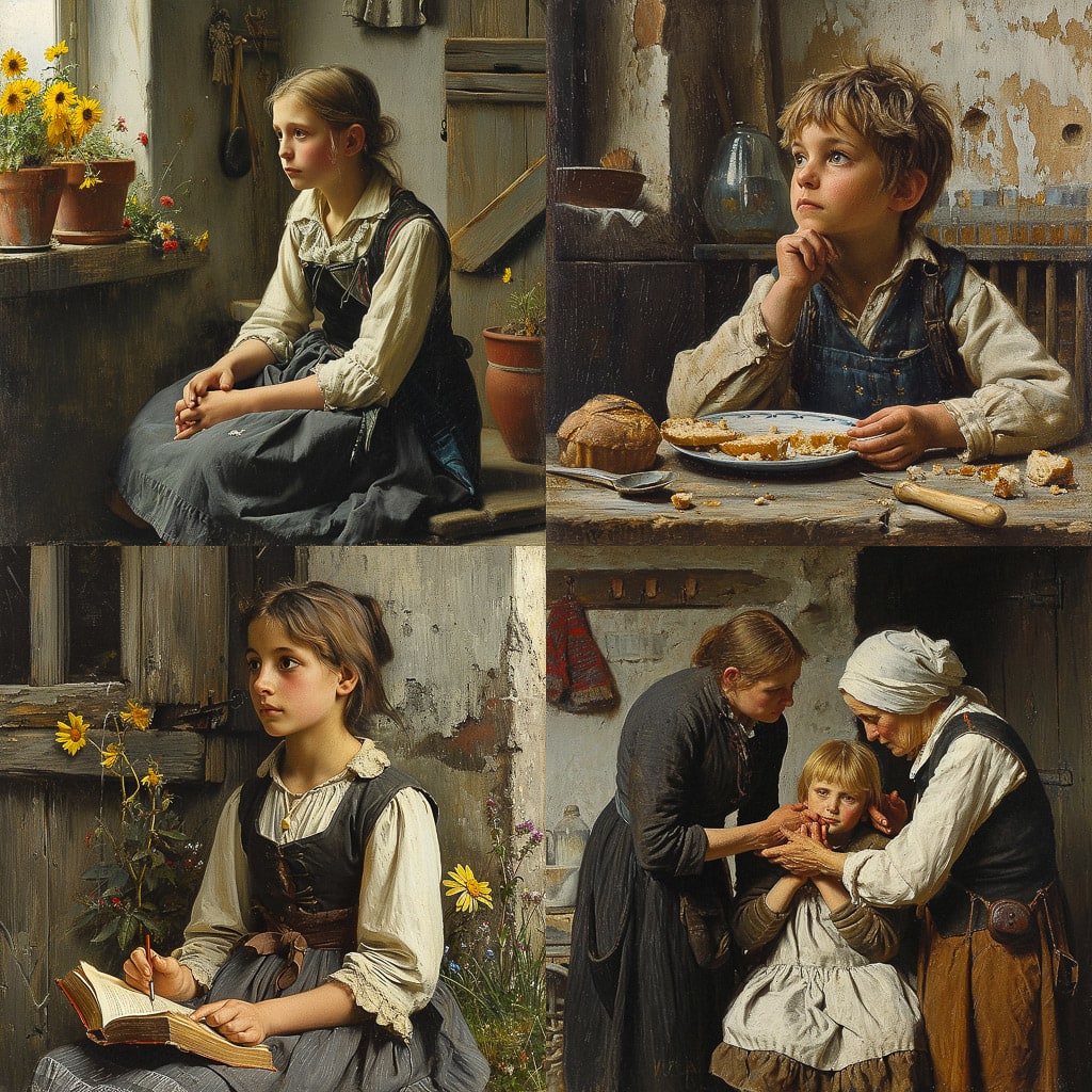 Стиль - Albert Anker