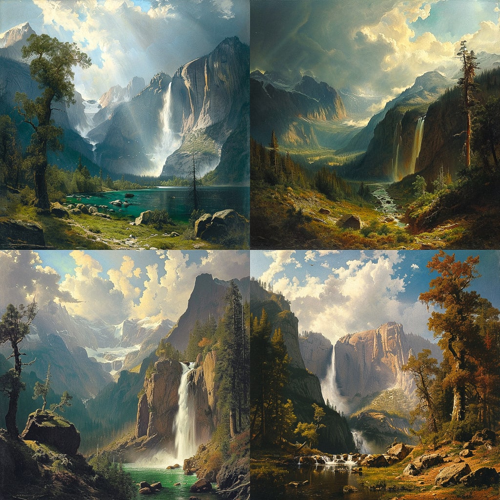 Стиль - Albert Bierstadt