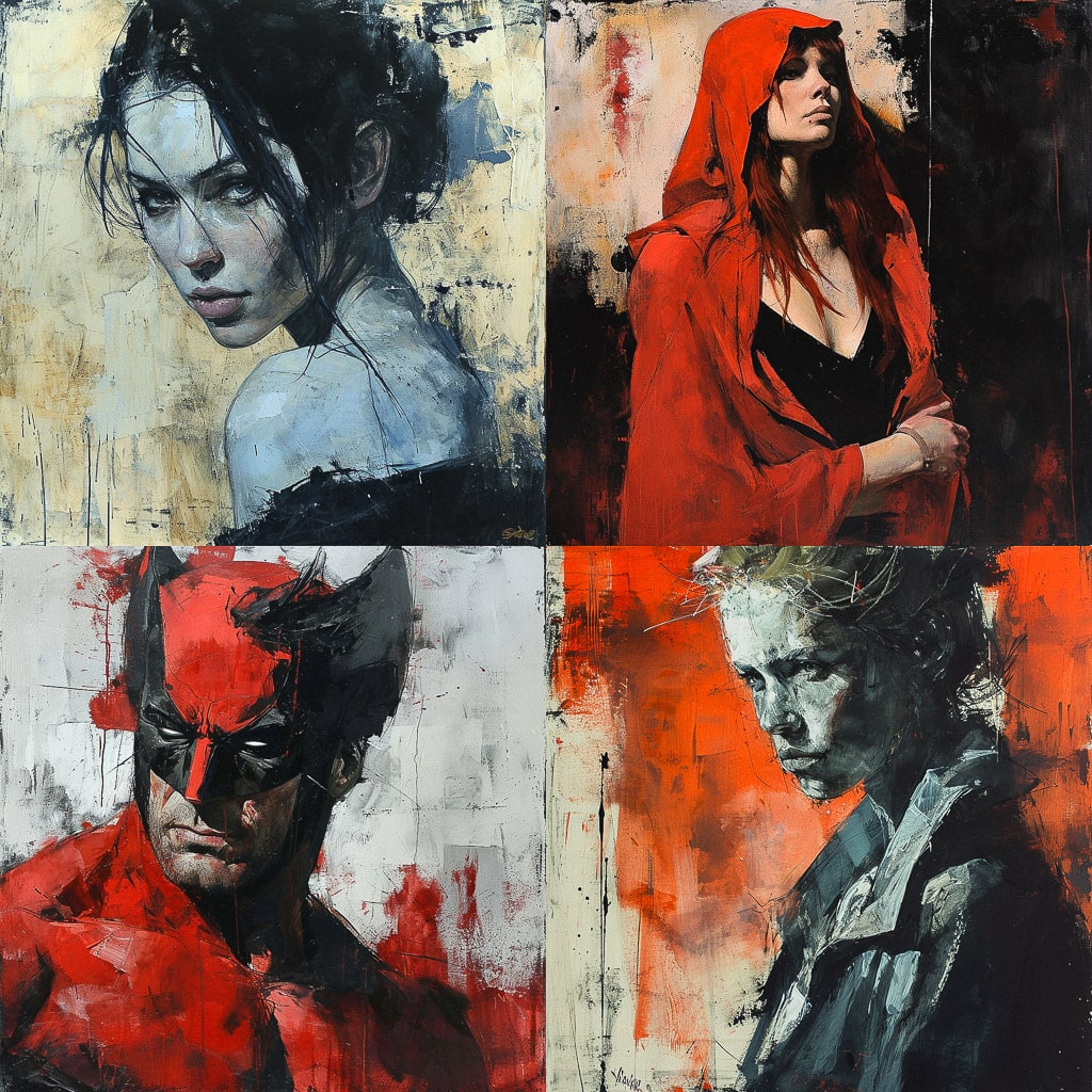 Стиль - Alex Maleev